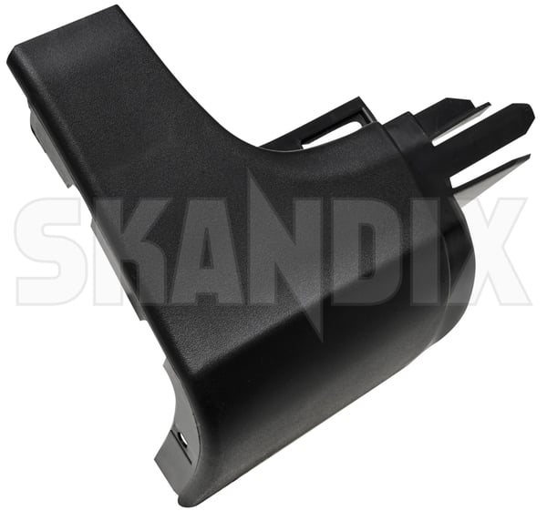 Side Skirt front left End (1100043) - Volvo XC60 (-2017) - Keywords: side skirt front left end trim moulding sill plate trim moulding sill plate Own-label additional black end except for front info info left model not note paintable please rdesign r design