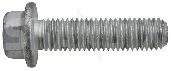 Screw/ Bolt Flange screw M14 Engine mounting 988812 (1100107) - Volvo C30, C70 (2006-), S40 (2004-), S60, V60, S60 CC, V60 CC (2011-2018), S80 (2007-), V40 (2013-), V40 CC, V50, V70, XC70 (2008-), XC60 (-2017) - ОЕ-Numbers: 988782 - Keywords: screw bolt flange screw m14 engine mounting screwbolt flange screw m14 engine mounting Genuine engine flange m14 mounting screw