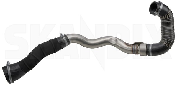 Charger intake pipe right 31319502 (1100300) - Volvo S60, V60 (2011-2018), S80 (2007-), V70 (2008-), XC60 (-2017) - ОЕ-Numbers: 31261531, 31319430 - Keywords: charger intake pipe right Genuine right