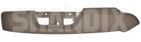 Seitenverkleidung, Sitz Vordersitz, links außen beige sand 9196009 (1100379) - Volvo S60 (-2009), S80 (-2006), V70 P26, XC70 (2001-2007) - Keywords: abdeckungen cross country p26 s60 s80 seitenabdeckungen seitenverkleidung sitz vordersitz links aussen beige sand sitzabdeckungen sitzverkleidungen v70 v70xc verkleidungen xc xc70 Original 719 aeusserer aussen beige beiger elektrischer fahrzeuge fuer gelb links mit sand sandfarben sitzverstellung vordersitz vordersitz