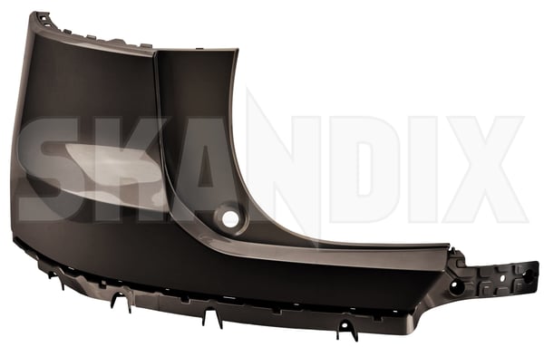 Bumper cover rear left Corner painted havana brown metallic 39848225 (1100401) - Volvo XC40/EX40 - Keywords: bumper cover rear left corner painted havana brown metallic skirts Genuine 722 brown corner edge havana left metallic painted rear