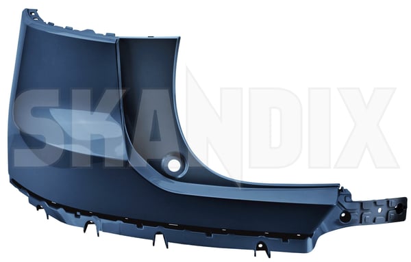 Bumper cover rear left Corner painted denim blue metallic 39848251 (1100402) - Volvo XC40/EX40 - Keywords: bumper cover rear left corner painted denim blue metallic skirts Genuine 723 blue corner denim edge left metallic painted rear
