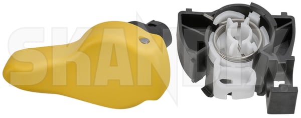 Safety catch, Bonnet Kit 31479770 (1100457) - Volvo S90, V90 (2017-), V90 CC, XC90 (2016-) - Keywords: bonnet latch front lid hood hood opening hood release hooks pawl safety catch bonnet kit Genuine bracket handle kit with