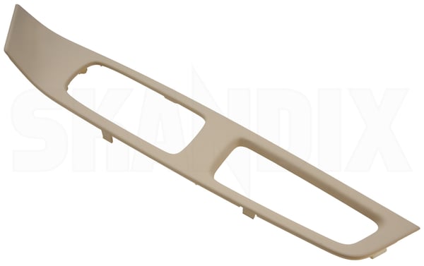 Frame Switch, Window regulator electric 39823328 (1100761) - Volvo S60 CC (-2018), S60, V60 (2011-2018), V60 (2011-2018), V60 CC (-2018), XC60 (-2017) - ОЕ-Numbers: 39811324, 39811369, 39815296, 39824970, 39856975, 39868014 - Keywords: frame switch window regulator electric ornamental frame Genuine 31x1 beige electric front g1x1 gv1z k1x1 kv1z left regulator switch switch window