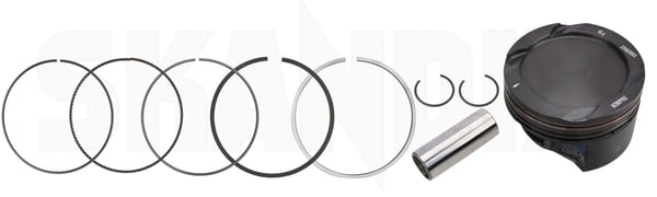 Kolben Standard Satz 32240863 (1100773) - Volvo Polestar 1, S60, V60 (2011-2018), S60, V60 (2019-), S90, V90 (2017-), V40 (2013-), V60 (2011-2018), V90 (2017-), V90 CC, XC60 (2018-), XC60 (-2017), XC90 (2016-) - ОЕ-Nummern: 31375563, 31375565, 31493186, 32213042, 32213693 - Keywords: kolben standard satz v40 v60 xc60 Original kolbenbolzen kolbenringen mit satz set standard standart