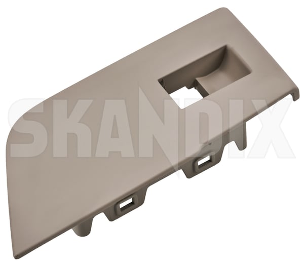 Zierrahmen Innenverkleidung Schalter, elektrische Fensterheber Lichtneutral 13293854 (1100906) - Saab 9-5 (2010-) - Keywords: 650 95 95 9 5 abdeckrahmen rahmen zierrahmen innenverkleidung schalter elektrische fensterheber lichtneutral zierrand zierring Original Hedin Saab Parts elektrische fensterheber fuer lhd lichtneutral linkslenker rechter rechts schalter schalter vorderer vorne