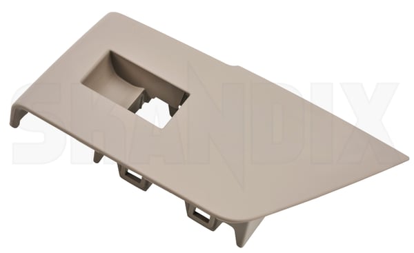 Zierrahmen Innenverkleidung Schalter, elektrische Fensterheber Lichtneutral 13293860 (1100968) - Saab 9-5 (2010-) - Keywords: 650 95 95 9 5 abdeckrahmen rahmen zierrahmen innenverkleidung schalter elektrische fensterheber lichtneutral zierrand zierring Original Hedin Saab Parts elektrische fensterheber hinten hinterer lichtneutral rechter rechts schalter schalter
