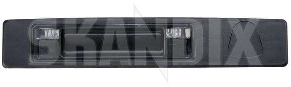 Handle, Tailgate/ Bootlid 32394643 (1101045) - Volvo V90 (2017-), V90 CC, XC60 (2018-) - ОЕ-Numbers: 31416515, 31675534 - Keywords: bootlid handle tailgate bootlid handle tailgatebootlid hatchback liftgate trunklid Genuine 2g01 camera clips integrated licence light plate screws with without