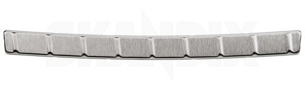Insert, Cover trunk/ loading area edge right Metal 31484138 (1101048) - Volvo C40/EC40, Polestar 1, XC40/EX40, XC60 (2018-) - Keywords: cover strip insert cover trunk loading area edge right metal insert cover trunkloading area edge right metal inserts loading area edges loading edges trunk edges Genuine metal right tf02