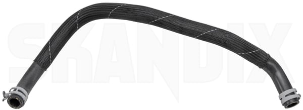 Radiator hose on Coolant flange 31460322 (1101087) - Volvo S60, V60 (2011-2018), S80 (2007-), V70 (2008-), XC60 (-2017) - ОЕ-Numbers: 31316651, 31370691 - Keywords: radiator hose on coolant flange Genuine coolant flange on