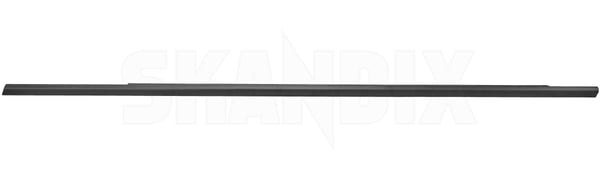 Trim moulding, Glas Side window front left black 31402540 (1101214) - Volvo XC60 (-2017) - ОЕ-Numbers: 30779303, 31297683, 31298108, 31352541 - Keywords: trim moulding glas side window front left black window scraper Genuine black front left side tm01 window