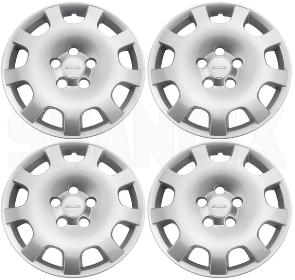 Radkappe silber 15 Zoll für Stahlfelgen Satz bestehend aus 4 Stück 400130043 (1101261) - Saab 9-3 (-2003), 9-5 (-2010) - ОЕ-Nummern: 5230933 - Keywords: 93 93 9 3 95 95 9 5 9600 felgenabdeckungen felgendeckel felgenkappe felgenzierdeckel kappen nabendeckel nabenkappe narbendeckel narbenkappe raddeckel radkappe silber 15 zoll fuer stahlfelgen satz bestehend aus 4 stueck radkappen radkappenabdeckungen radkappendeckel radkappensatz radkappenzubehoer radkapseln radzierblenden radzierdeckel radzierkappen zollradkappen zubehoerradkappen Original Hedin Saab Parts saab saab 15 15zoll 4 aus bestehend fuer kunstoff kunststoff plastik satz set silber silberner stahlfelgen stueck vier zoll