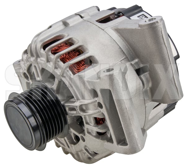 Alternator 140 A 13500332 (1101304) - Saab 9-3 (2003-), 9-5 (2010-) - Keywords: alternator alternator 140 a dynamo generator generators Genuine Hedin Saab Parts 140 140a a