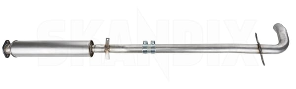 Front silencer splitted part 30636449 (1101434) - Volvo V70 P26 (2001-2007) - ОЕ-Numbers: 8683429 - Keywords: front silencer splitted part muffler mufler Own-label addon add on awd half material part splitted without
