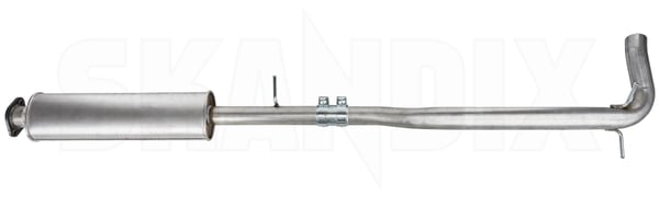 Front silencer splitted part 30793720 (1101437) - Volvo V70 P26 (2001-2007), XC70 (2001-2007) - ОЕ-Numbers: 8684276, 9461991 - Keywords: front silencer splitted part muffler mufler Own-label addon add on allwheel all wheel awd drive half material part splitted without xwd