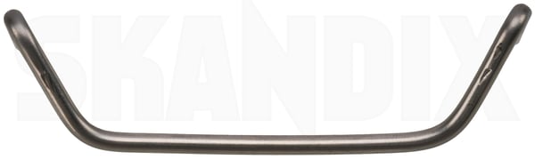 Hook, Seat strap  (1101486) - Volvo 120, 130, 220, 140, 164, P1800 - Keywords: 1800e brace catch hook seat strap p1800e rubber strap Own-label additional front info info  note please seat seats