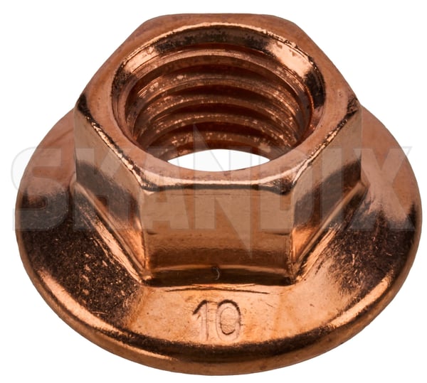 SKANDIX Shop Volvo parts: Nut, Exhaust manifold with Collar Copper ...