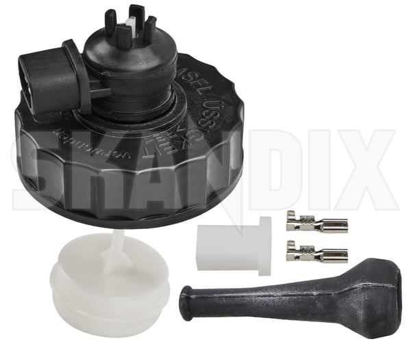 Cap, Brake fluid reservoir brake fluid 9438753 (1101552) - Volvo 850, C70 (-2005), S70, V70, V70XC (-2000) - ОЕ-Numbers: 9157091 - Keywords: cap brake fluid reservoir brake fluid expansion tank skandix SKANDIX level sensor with