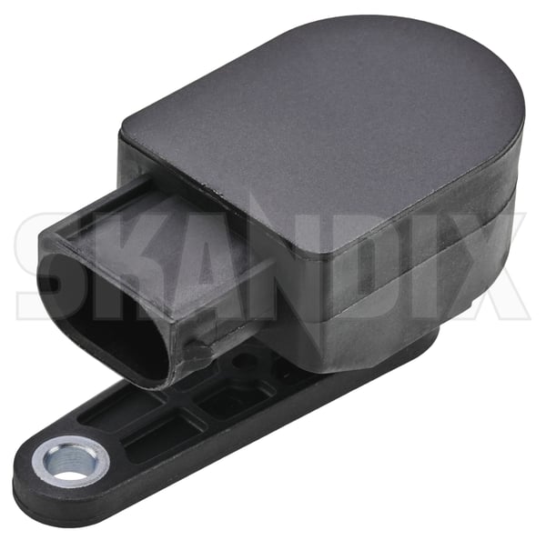 Sensor, Headlight range adjustment Rear axle left 32246677 (1101902) - Volvo C40/EC40, XC40/EX40 - Keywords: automatically leveling sensor position sensor sensor headlight range adjustment rear axle left xenon light sensor Own-label additional axle bracket cb04 info info left note please rear without