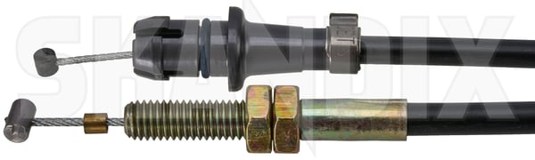 Kickdown Cable 1233309 (1102235) - Volvo 200 - Keywords: bowden cable cables kick down kickdown cable kickdown move pull wire ropes pull wires regular train soul steel wire traction ropes Genuine 1208128 1208164