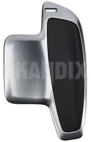 Switch, Multifunction Steering wheel left Gearshift paddles shift down 31343007 (1102381) - Volvo S60, V60, S60 CC, V60 CC (2011-2018), S80 (2007-), V40 (2013-), V40 CC, V70, XC70 (2008-), XC60 (-2017) - Keywords: knobs multifunctional switch multifunction steering wheel left gearshift paddles shift down switches switchs Genuine down downshift gearshift left paddles rocker shift shifters switch