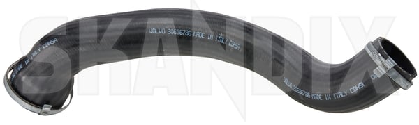 Charger intake hose left 30636786 (1102715) - Volvo S80 (2007-), V70 (2008-), XC70 (2008-) - Keywords: charger intake hose left Genuine left
