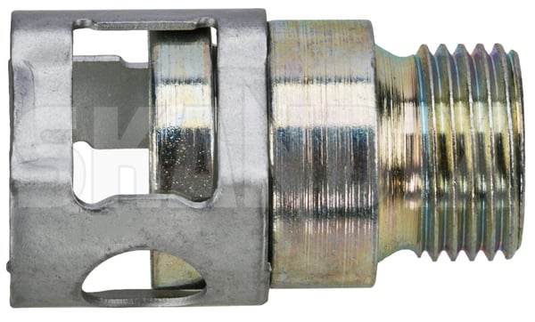 Anschlussstutzen Ölleitung Motorblock 3536143 (1102775) - Volvo 700, 900 - Keywords: 700 740 744 745 760 764 765 780 960 964 965 abgang adapter anschlussnippel anschlussrohr anschlussstutzen oelleitung motorblock fitting leitungsanschluss leitungsnippel nippel rohrstutzen stutzen verbinder Original motorblock oelleitung