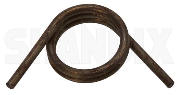 Spring, Push button Hand brake lever 32022376 (1103171) - Saab 9-3 (-2003) - Keywords: buttonsprings handbrakeleverbuttonsprings parkingbrakeleverbuttonsprings pushbuttonsprings spring push button hand brake lever Genuine Hedin Saab Parts