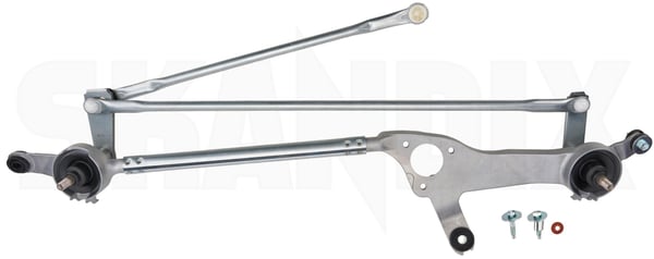 Linkage, Wiper mechanism 13299355 (1103352) - Saab 9-5 (2010-) - Keywords: linkage wiper mechanism Genuine Hedin Saab Parts cleaning drive for hand left lefthand left hand lefthanddrive lhd vehicles window windscreen