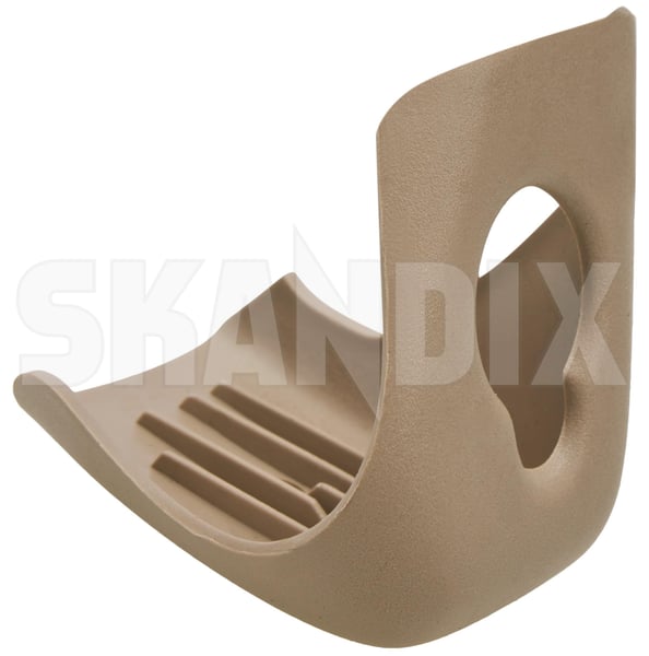 Bracket, Trunk safety net left lower Carrying 9124968 (1103386) - Volvo 850, V70 (-2000), V70 XC (-2000) - Keywords: angle bracket bracket trunk safety net left lower carrying fortifications hanger holding plates mounts plastic brackets rubber mounts tension bracket Genuine carrying left lower
