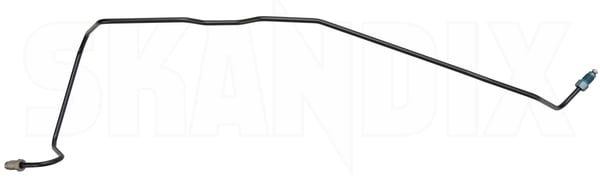 Brake line right Rear axle 31317784 (1103448) - Volvo C30, C70 (2006-), S40, V50 (2004-), V40 (2013-), V40 CC - ОЕ-Numbers: 30666803, 30683314, 30714125 - Keywords: brake line right rear axle Genuine axle brake connector hose rear right