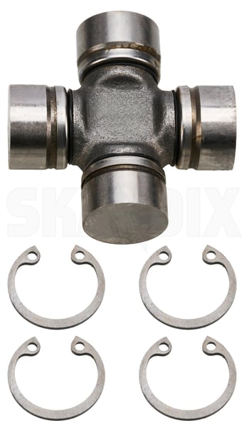 Joint, Propeller shaft Universal joint 672037 (1103462) - Volvo 120, 130, 220, 140, 200, 700, P1800, P445, P210, PV - ОЕ-Numbers: 118006, 1217606, 1220739, 656762, 659773 - Keywords: 1800e cardan shaft hardy disc joint propeller shaft universal joint p1800e propshaft Genuine 61 61mm joint mm new nos nos old stock universal