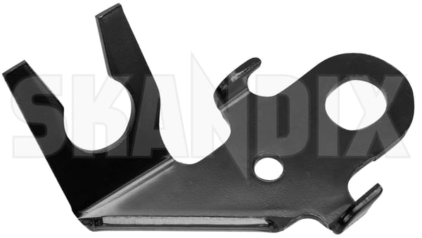 Holding bracket, Brake hose Rear axle left 30666364 (1103464) - Volvo C30, C70 (2006-), S40, V50 (2004-), V40 (2013-), V40 CC - Keywords: holding bracket brake hose rear axle left Genuine axle left rear