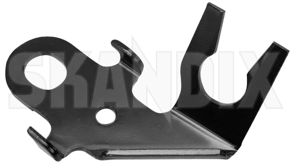 Holding bracket, Brake hose Rear axle right 30666365 (1103465) - Volvo C30, C70 (2006-), S40, V50 (2004-), V40 (2013-), V40 CC - Keywords: holding bracket brake hose rear axle right Genuine axle rear right