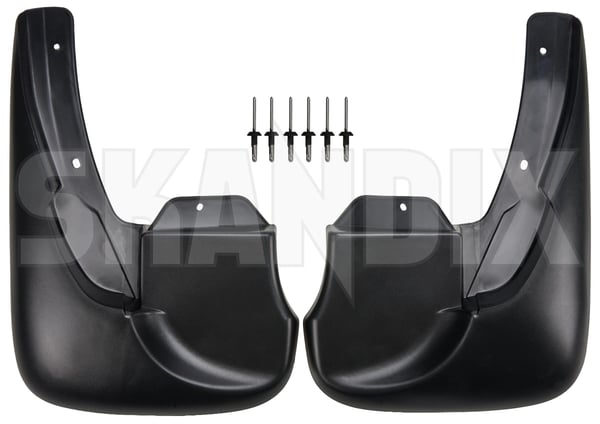 Schmutzfänger hinten Satz für beide Seiten 9184915 (1103478) - Volvo S70, V70, V70XC (-2000) - Keywords: cross country drecklappen lappensatz s70 schmutzfaenger hinten satz fuer beide seiten schmutzfaengersatz spritzschutz spritzschutzsatz v70 v70xc xc Hausmarke beide beidseitig beifahrerseite fahrerseite fuer hinten hinterer linke linker links rechte rechter rechts satz seite seiten set