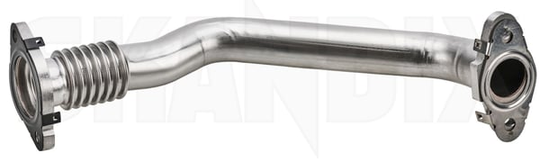 Exhaust pipe EGR 32225133 (1103571) - Volvo S60, V60, S60 CC, V60 CC (2011-2018), S80 (2007-), S90, V90 (2017-), V40 (2013-), V40 CC, V60, V60 CC (2019-), V70, XC70 (2008-), V90 (2017-), V90 CC, XC40/EX40, XC60 (2018-), XC60 (-2017), XC90 (2016-) - ОЕ-Numbers: 31370847, 31430235, 31431053, 32213479 - Keywords: exhaust pipe egr Own-label seals with
