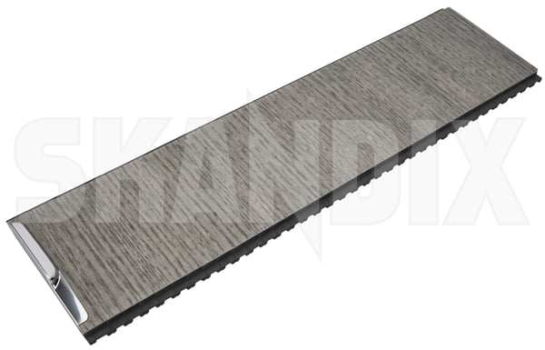 Jalousie, Tunnelkonsole drift wood 32411659 (1104716) - Volvo S60, V60, V60 CC (2019-), XC60 (2018-) - ОЕ-Nummern: 31469675 - Keywords: abdeckungen jalousie tunnelkonsole drift wood querrollo rollo Original drift wood xe08