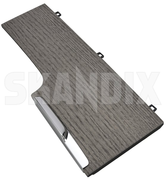 Innenverkleidung vorne drift wood Deckel 32411662 (1104717) - Volvo S60, V60, V60 CC (2019-), XC60 (2018-) - ОЕ-Nummern: 31420845 - Keywords: abdeckung abdeckungen dekorleiste fixierplatte innenraumverkleidungen innenverkleidung vorne drift wood deckel innenverkleidungen verkleidung verkleidungen Original abdeckung deckel drift vorderer vorne wood xe08