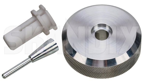 Installation sleeve, Crankshaft sealing ring 9997502 (1104728) - Volvo S60, V60, S60 CC, V60 CC (2011-2018), S60, V60, V60 CC (2019-), S80 (2007-), S90, V90 (2017-), V40 (2013-), V40 CC, V70, XC70 (2008-), V90 CC, XC40/EX40, XC60 (2018-), XC60 (-2017), XC90 (2016-) - Keywords: gasketring installation sleeve crankshaft sealing ring sealring tube Genuine for injector ring sealing