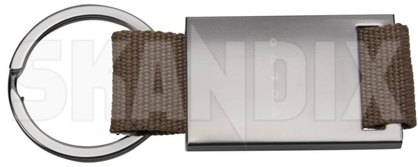 Key fob with Engraving VOLVO taupe 32251892 (1105721) - Volvo universal - Keywords: key fob with engraving volvo taupe key sleeve Genuine engraving taupe volvo with
