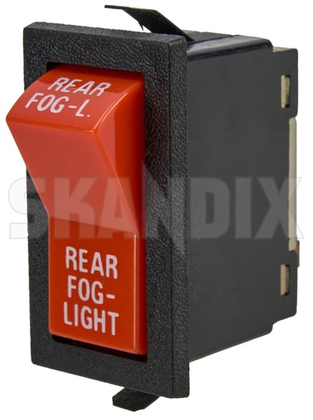 Switch Rear fog light Centre console 1234081 (1105794) - Volvo 200 - ОЕ-Numbers: 1215612 - Keywords: knob push button switch switch rear fog light centre console Genuine accessories centre console fog light new nos nos old original rear stock