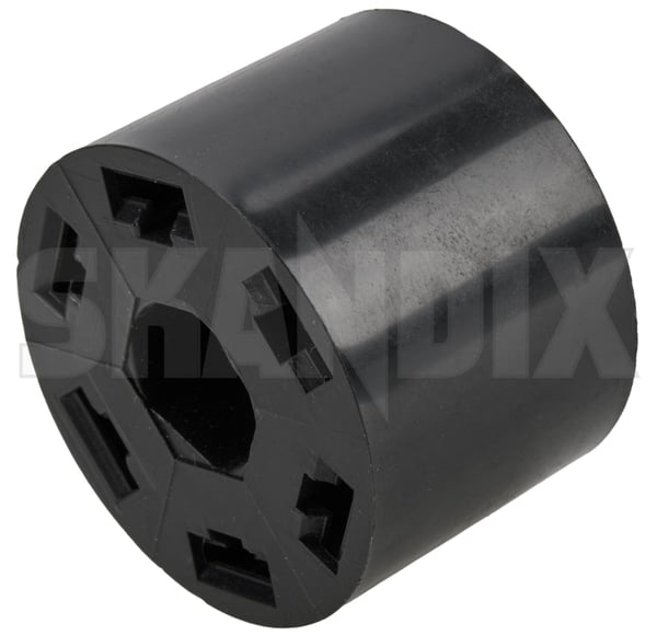 Plug housing Blade terminal 1214500 (1105800) - Volvo 200 - Keywords: plug housing blade terminal Genuine 6 6terminal blade terminal