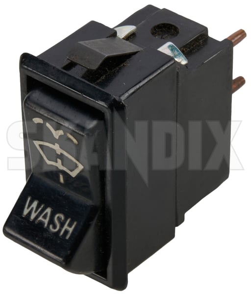 Switch Water pump, Window cleaning 1212612 (1105892) - Volvo P1800ES - Keywords: knob push button switch switch water pump window cleaning Own-label cleaning dipswitch dip switch examined part pump pump used water window