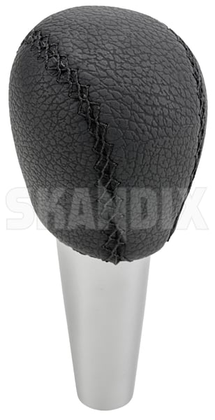 Gear Lever Leather Spaceball charcoal 30664537 (1105984) - Volvo S60 (-2009), V70 P26 (2001-2007) - Keywords: gear lever leather spaceball charcoal shift knob Own-label charcoal leather spaceball
