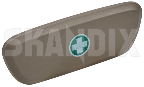 Handle, Trunk panel oak arena 39966525 (1106180) - Volvo V70 P26, XC70 (2001-2007) - ОЕ-Numbers: 39966526 - Keywords: handle trunk panel oak arena Genuine aid arena ax8x ax8x bx8x bx8x dh8l first kit oak symbol with