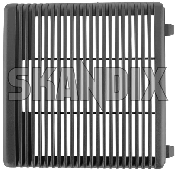 Speaker cover Door rear right grey 3500057 (1106344) - Volvo 700, 900 - Keywords: loudspeaker speaker cover door rear right grey Genuine door grey rear right rips with