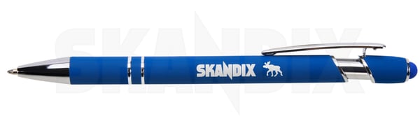 Ball pen SKANDIX Logo (1106590) - universal - Keywords: ball pen skandix logo ballpoint pen biro pen Own-label blue chrome logo skandix