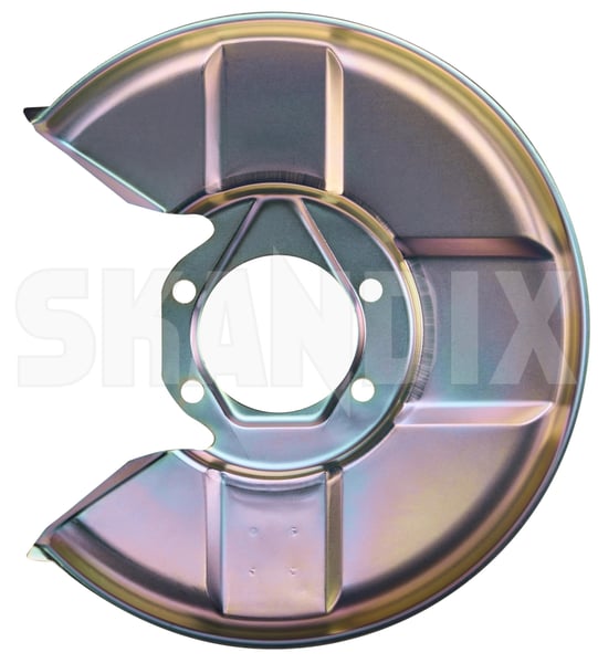 Splash panel, Brake disc left Front axle Zinc-coated 668333 (1106613) - Volvo 120 130, 220, P1800, P445, PV, PV, P210 - ОЕ-Numbers: 669015 - Keywords: 1800e backing plate brake rotor brakerotors dust shields p1800e rotors splash guard splash panel brake disc left front axle zinc coated splash panel brake disc left front axle zinccoated Own-label 1 1circuit 1 circuit axle front left zinccoated zinc coated