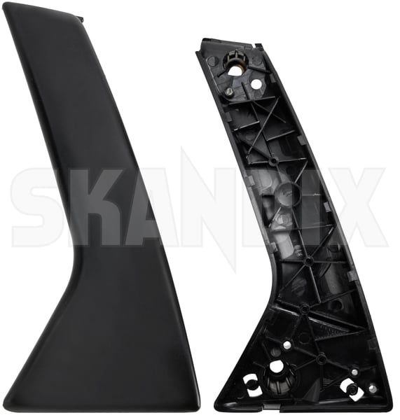 Door handle front right black with Cover Kit (1106745) - Volvo S60 (-2009), V70 P26 (2001-2007), XC70 (2001-2007) - Keywords: closing handles door handle front right black with cover kit doorhandles handles opening handles Own-label 9i7c 9x7x ax7x ax7x black bx7x cover front kit right with