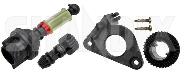 Control, Headlight aiming manual left 1392740 (1106773) - Volvo 700, 900 - Keywords: control headlight aiming manual left Genuine left manual